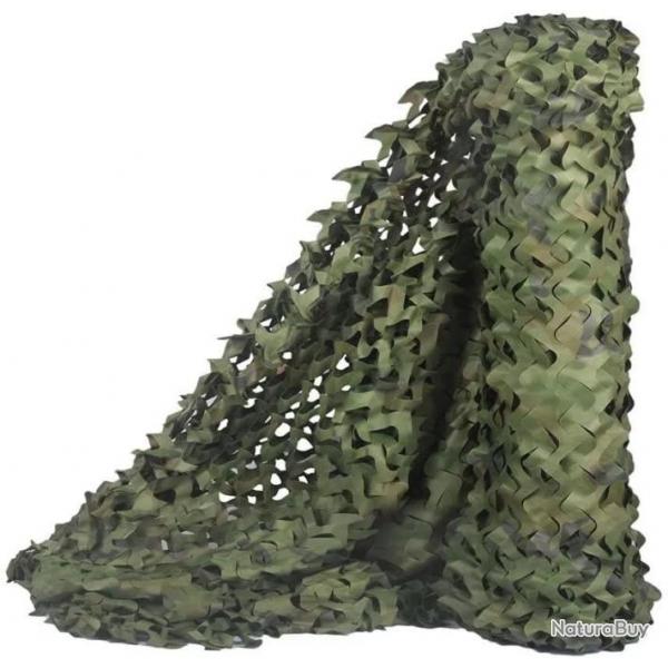 Filet de Camouflage Militaire Idale pour la Chasse Taille 1.5mx2m.