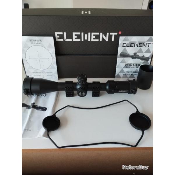 1 x Element Optics Helix 6-24x50 sfp ehr1c Moa