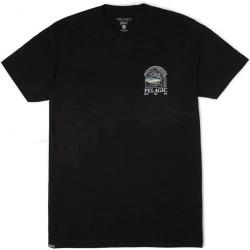 T-Shirt Pelagic Mapped YFT L Noir