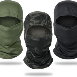 Chasse Cagoule Visage Masque Coupe-Vent Camouflage Tactique Militaire Cache Cou x3 Pièces