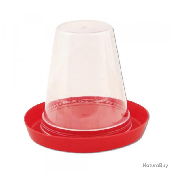 Lot de 5 Abreuvoirs siphode plastique 0.5 L