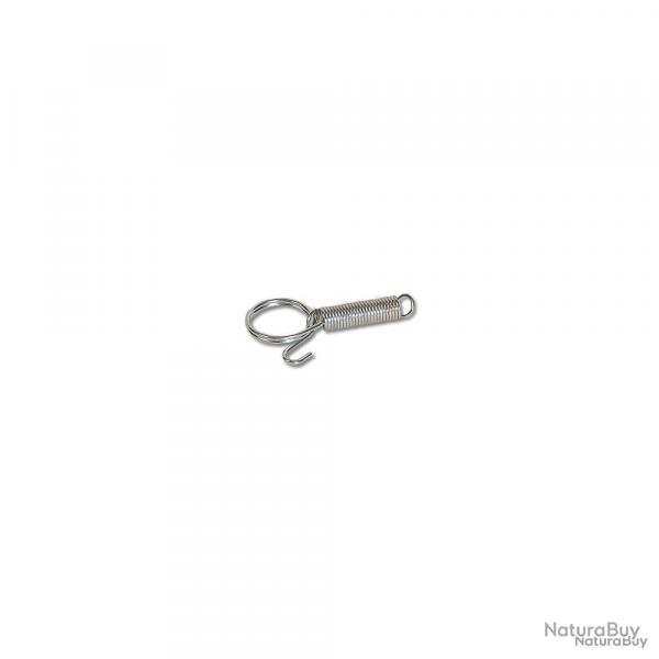 crochet  ressort pour cage long 72 mm les 10
