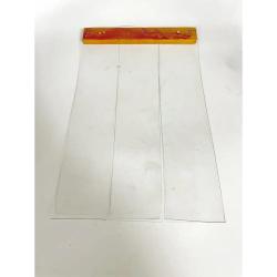 Rideau &agrave; lamelle pour abri