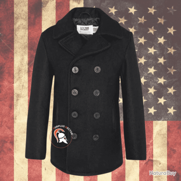 Caban "pea coat" US Navy - 740 - Schott 48