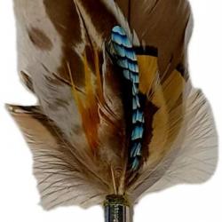 PLUMES POUR CHAPEAUX - COMPOSITION ARTISANALE