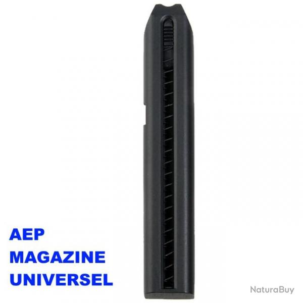 Chargeur Airsoft AEP 30 billes, Compatible Yakuza, Cyma et Tokyo Marui