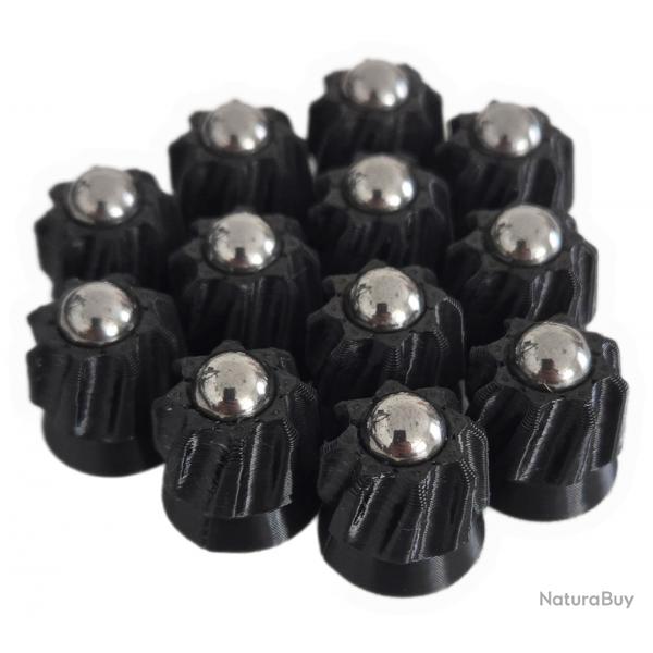 12x Slug bille acier 8mm slug pour HDS 68 T4E Umarex HDS68