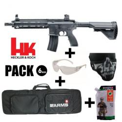 REPLIQUE AEG HECKLER & KOCH HK416 D Noir - 6 mm BB Réplique en pack prêt à jouer