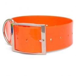 collier large 50mm polytec orange