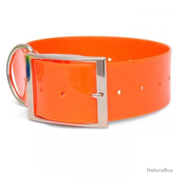 collier large 50mm polytec orange