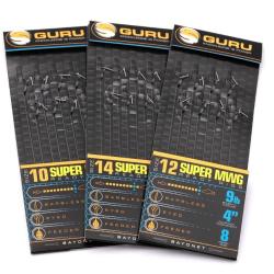 GURU BAS DE LIGNE SMWG BAYONET READY RIG GURU 0,22mm 10 4''/10cm