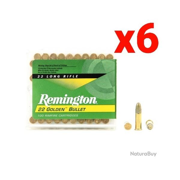 Munitions Remington 22 Golden Bullet, cal .22 LR