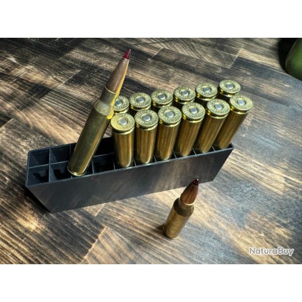 14 munitions HORNADY 338 LAPUA MAG 285 GR ELD MATCH