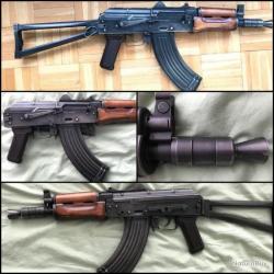 Chargeur ak GHK aspect usé acier