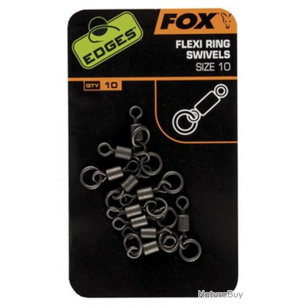 EDGES FLEXI RING SWIVELS TAILLE 11 PAR 10