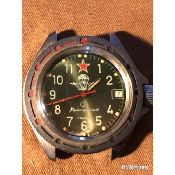 Montre parachutiste russe.