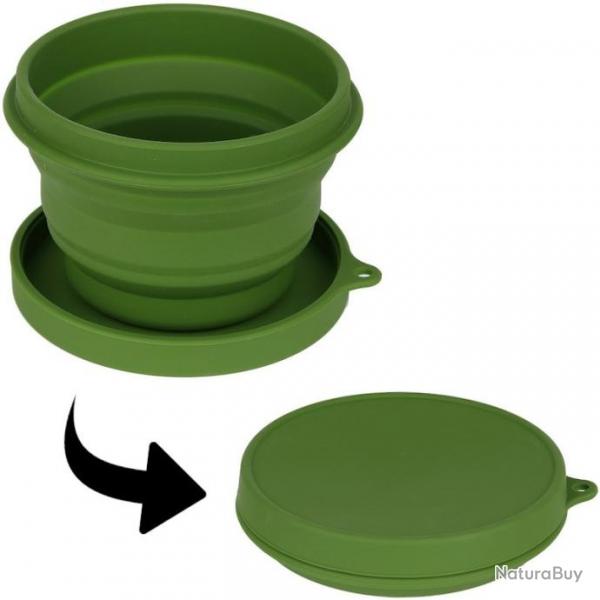 Bol pliable Fosco Collapsible Bowl avec couvercle