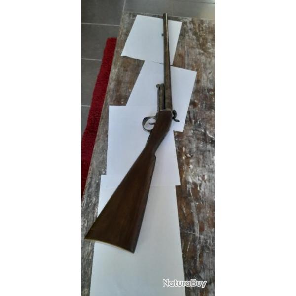 ANCIEN FUSIL DE BRACONNIER  BROCHE