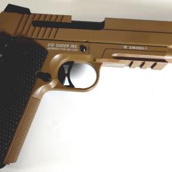 Pistolet Sig Sauer 1911 CO2 Emperor Scorpion BBs cal. 4.5 mm 1.7 joules - tan