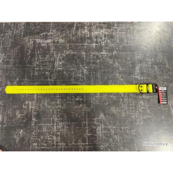 Collier Polyurthane CaniHunt Xtreme - 70 cm-Jaune