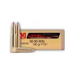 Balles Hornady FTX 160 grains cal.30-30 win