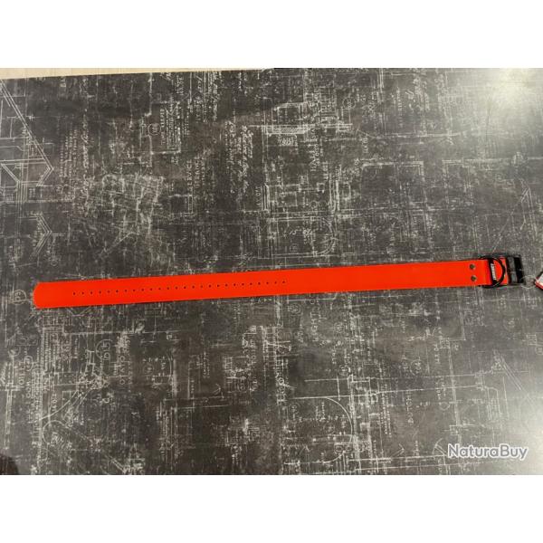 Collier Polyurthane CaniHunt Xtreme - 70 cm-ORANGE