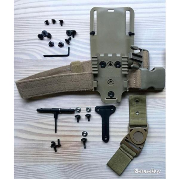 Safariland UBL low ride + QLS + sangle de cuisse
