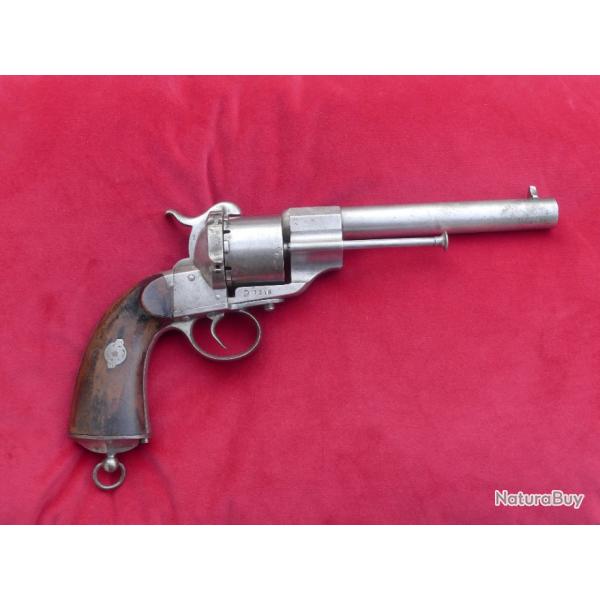 Revolver Lefaucheux 12 mm  broche modle 1854