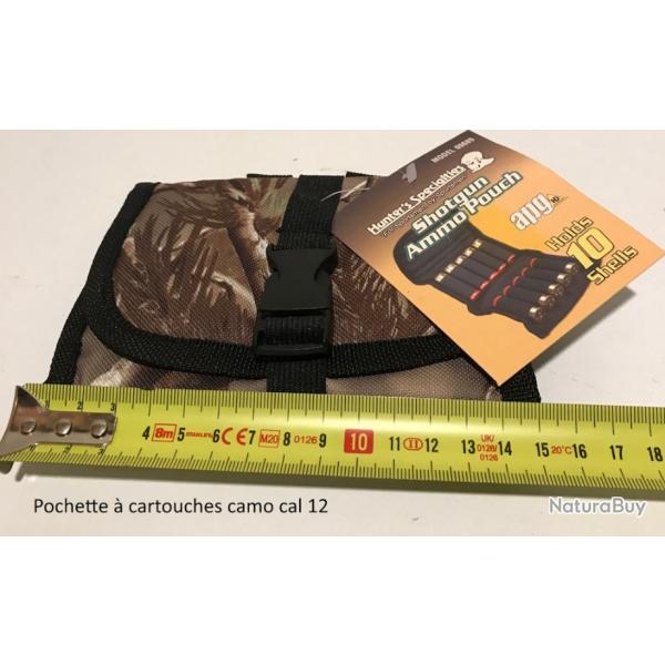 Pochette  cartouches camo cal 12 Hunters Specialties