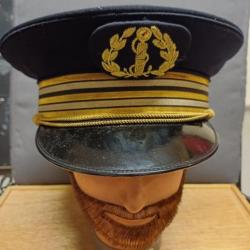 Superbe casquette militaire de Médecin en Chef SSA - état neuf - taille 57 1/2