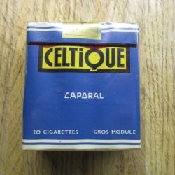 Paquet de cigarettes vintage Celtique Caporal