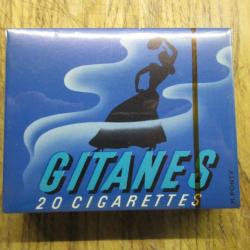 Paquete de cigarettes vintage Gitanes