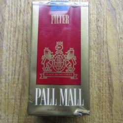 Paquete de cigarettes vintage Filter Pall Mail