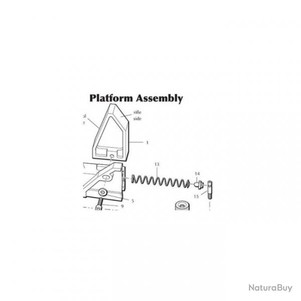 Dillon 13311 Goupille  ressort coulissante pour XL650 / XL750