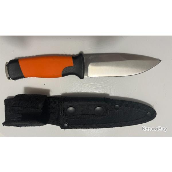 Couteau de Buschcraft BOKER lame fixe