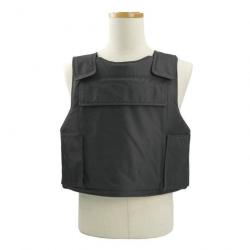 GILET PARE BALLES 3A NOIR + 2 PLAQUES NIJ4 STA