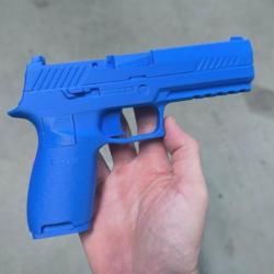 Pistolet SIG P320 factice bleu - Thegripkipper Laser Gun