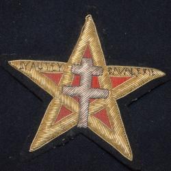 INSIGNE (PATCH) REGIMENT DE SPAHIS MAROCAINS-LYAUTEY CAVALERIE-EPOQUE 1950