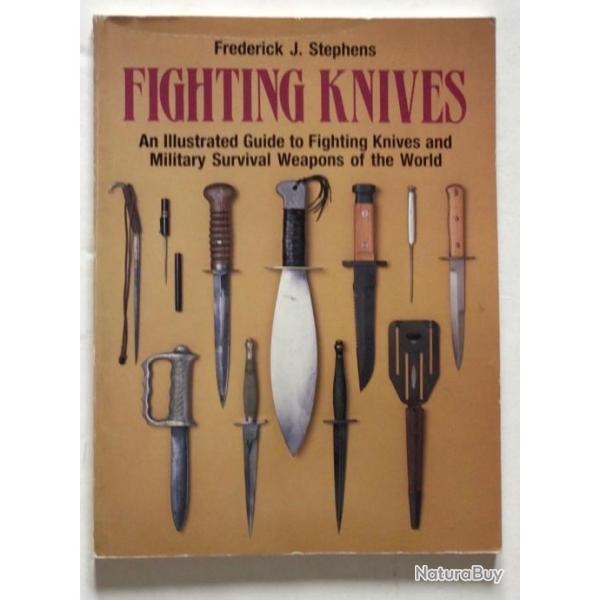 LIVRE RARE US Book, US Fighting Knives : Frederick j. Stephens