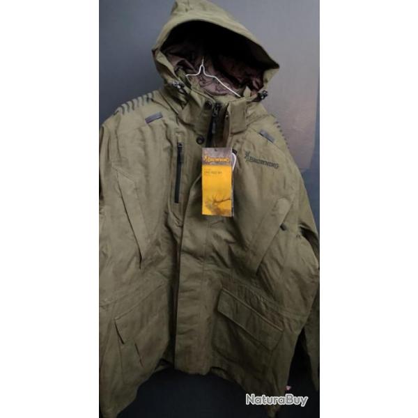 Parka Browning 3XL Xpo Pro RF XXXLNeuf avec tiquetteBrowning