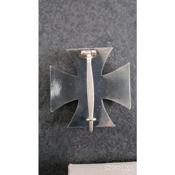 Croix de fer 1 ere classe de type allemande ww2.