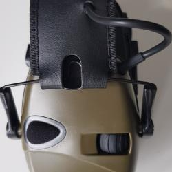 Casque  de protection auditive  vert + ÉTUIS de rangement