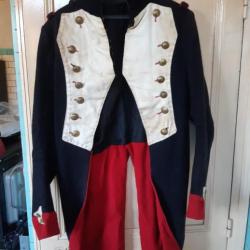 Habit veste dans le style grenadier de la garde 1 er empire