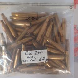 Douilles pour calibre 270 winchester