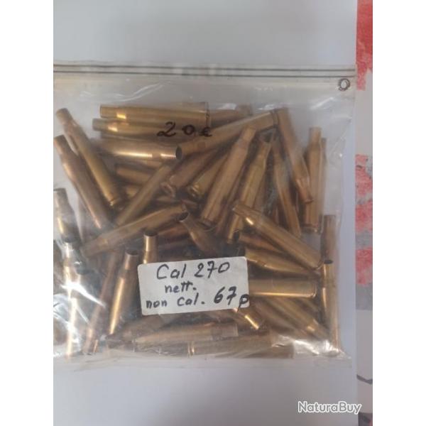 Douilles pour calibre 270 winchester