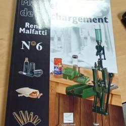 malfatti 6, manuel de rechargement, état neuf