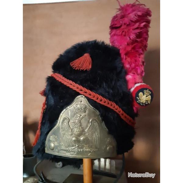 Bonnet  poil dans le style grenadier de la garde 1 er empire