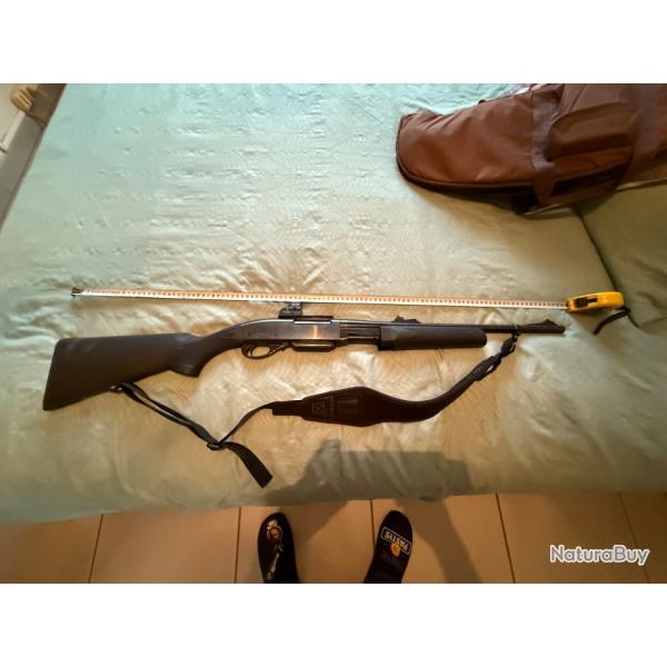 CARABINE A POMPE REMINGTON MODELE 7600