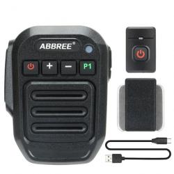 ABBREE Microphone Haut-Parleur Bluetooth - Noir