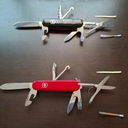 Lot Victorinox Climber + Super Tinker